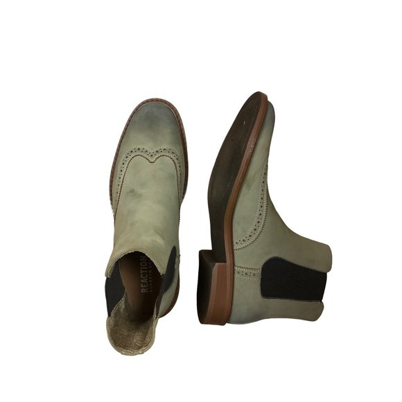 Kenneth Cole Reaction Men\'s Wingtip Chelsea Boots Size 9 Pre Owned main image 7